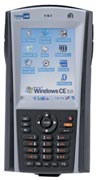 Cipher 9400 - Industrial Warehouse Windows-terminal data collection in the shell PDA.